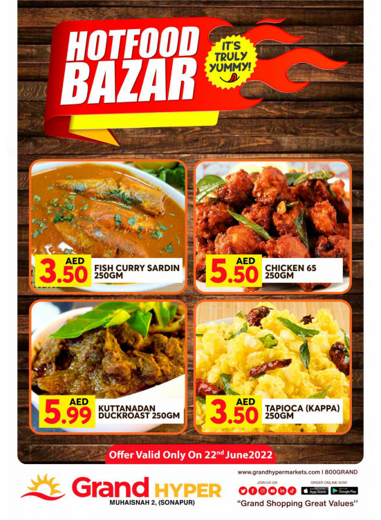 Hot Food Bazar - Grand Hyper Muhaisnah