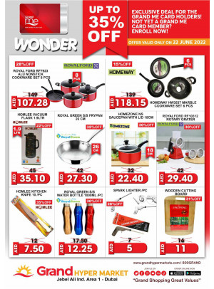 Wonder Deals - Grand Hypermarket Jebel Ali