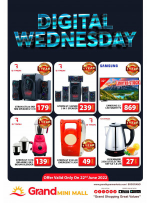 Digital Wednesday - Grand Mini Mall