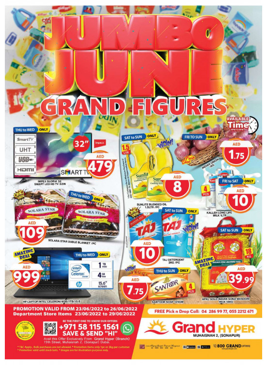 Weekend Deals - Grand Hyper Muhaisnah