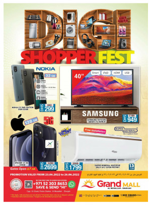 Shopping Deals - Grand Mall Sharjah