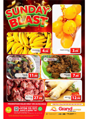 Sunday Blast - Grand Hyper Al Khail Mall