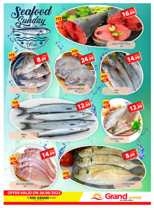 Seafood Sunday - Grand Hyper Al Khail Mall