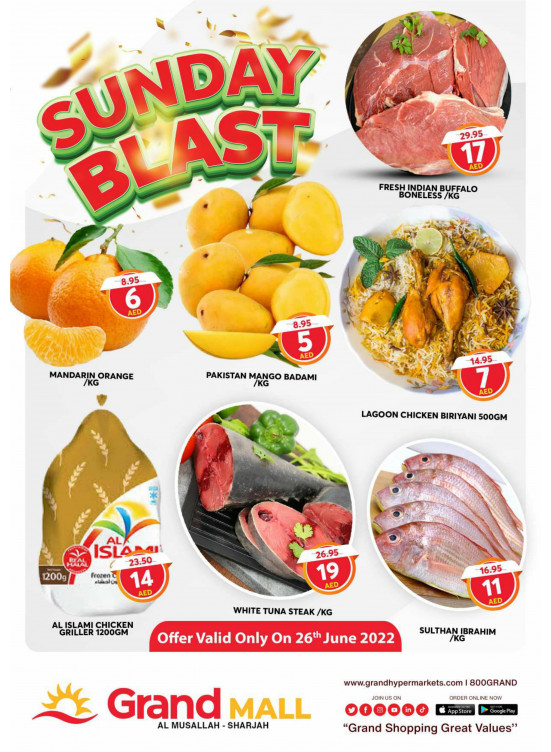 Sunday Blast - Grand Mall Sharjah