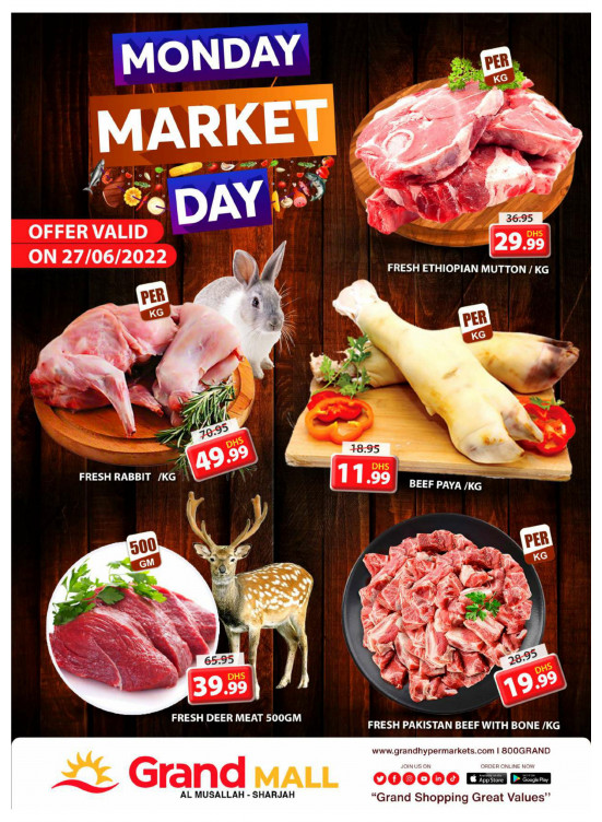 Meat Monday - Grand Mall Sharjah