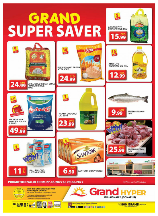 Grand Super Saver - Grand Hyper Muhaisnah