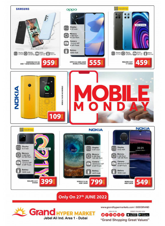 Monday Deals - Grand Hypermarket Jebel Ali