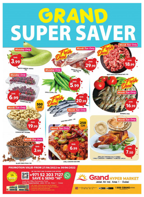 Grand Super Saver - Grand Hypermarket Jebel Ali