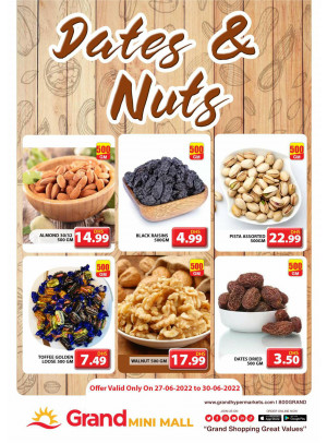 Dates & Nuts Offers - Grand Mini Mall