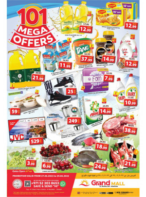 Mega Offers - Grand Mall Sharjah