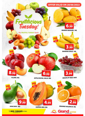 Fruitilicious Tuesday - Grand Hyper Al Khail Mall