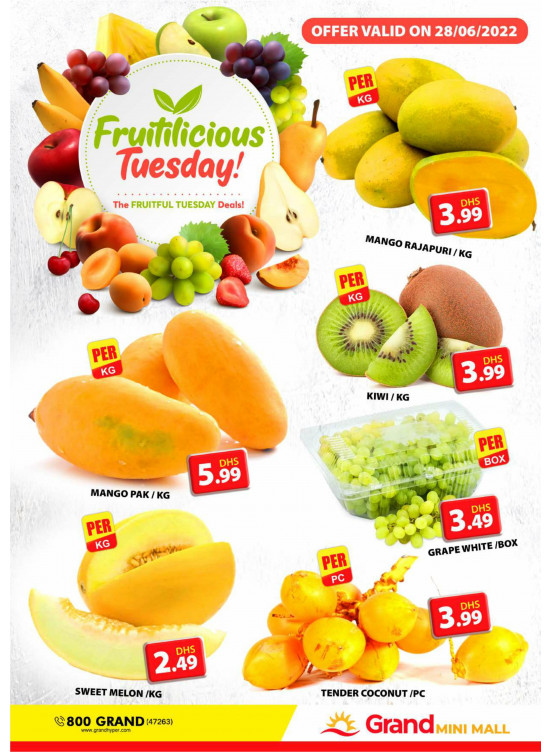 Fruitilicious Tuesday - Grand Mini Mall