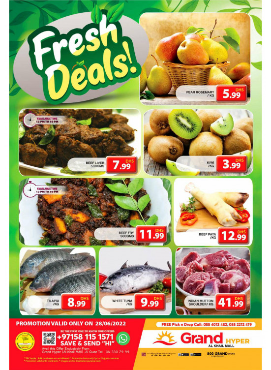 Fresh Deals - Grand Hyper Al Khail Mall