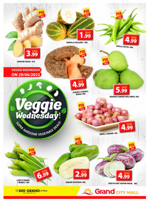 Veggie Wednesday - Grand City Mall