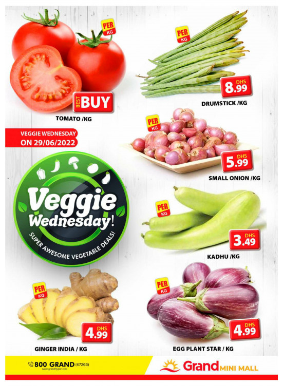 Veggie Wednesday - Grand Mini Mall