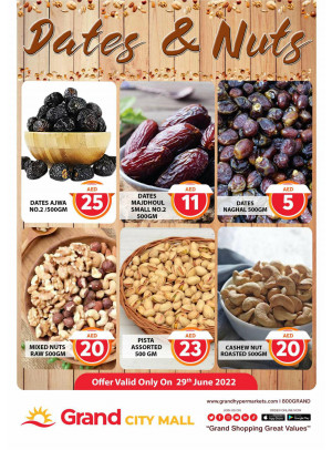 Dates & Nuts Offers - Grand City Mall