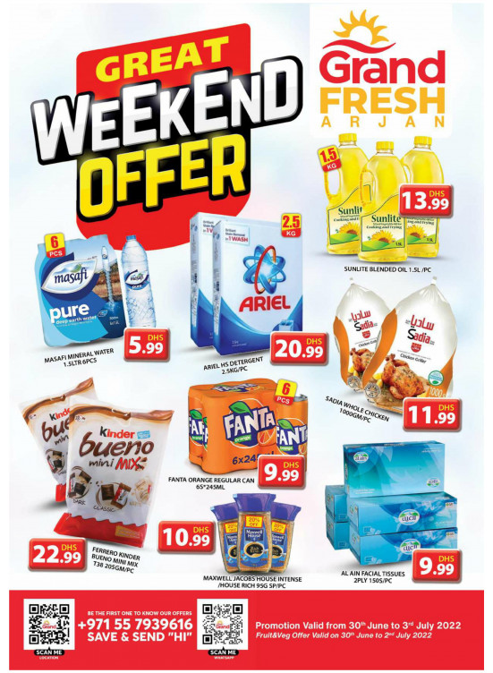 Weekend Offers - Arjan