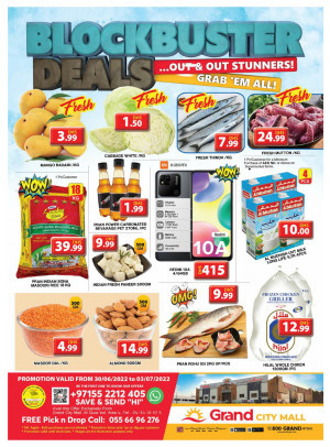 Weekend Offers - Grand City Mall
