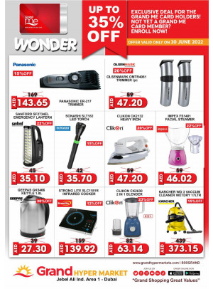 Wonder Deals - Grand Hypermarket Jebel Ali