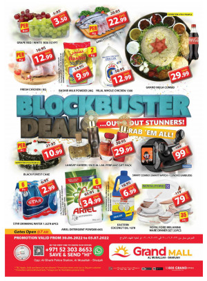 Weekend Offers - Grand Mall Sharjah