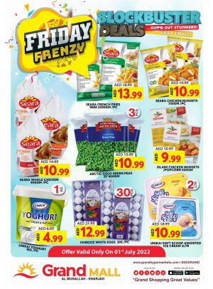Friday Offers - Grand Mall Sharjah