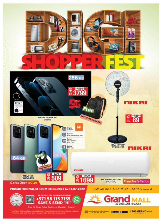 Shopping Deals - Grand Mall Sharjah