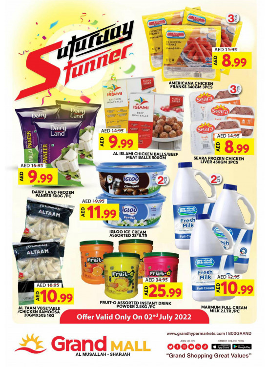 Saturday Deals - Grand Mall Sharjah