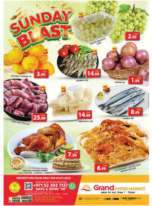 Sunday Blast - Grand Hypermarket Jebel Ali