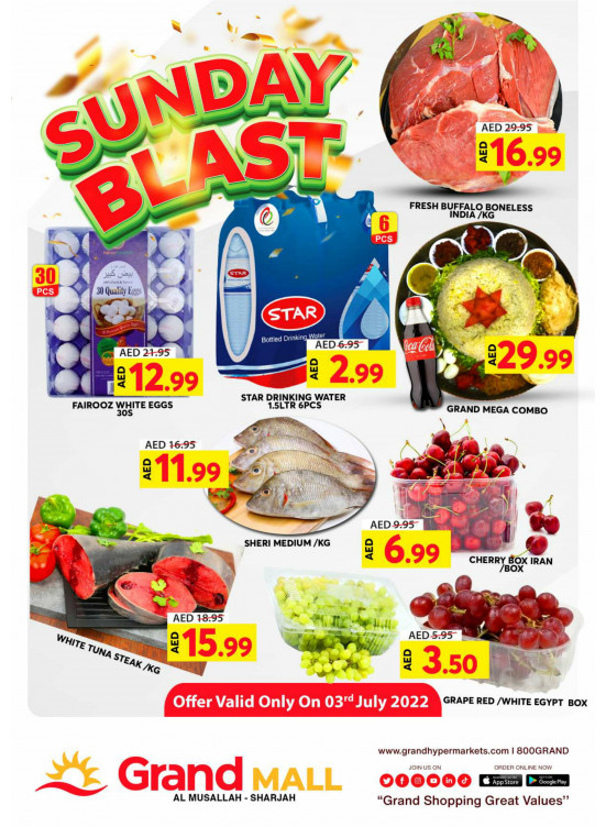 Sunday Blast - Grand Mall Sharjah