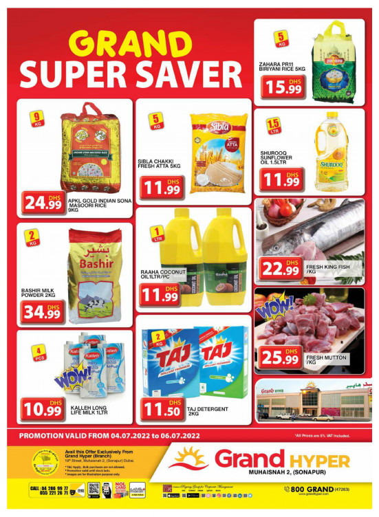 Grand Super Saver - Grand Hyper Muhaisnah