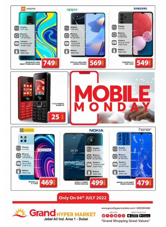 Monday Deals - Grand Hypermarket Jebel Ali