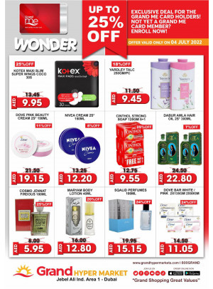 Wonder Deals - Grand Hypermarket Jebel Ali