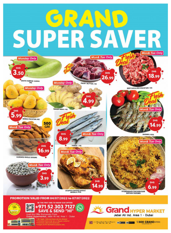 Grand Super Saver - Grand Hypermarket Jebel Ali