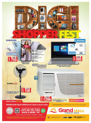 Shopping Deals - Grand Mall Sharjah