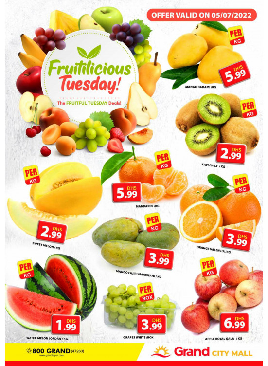 Fruitilicious Tuesday - Grand City Mall