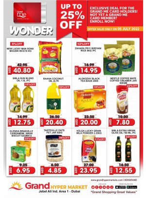 Wonder Deals - Grand Hypermarket Jebel Ali