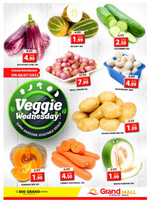 Veggie Wednesday - Grand Mall Sharjah
