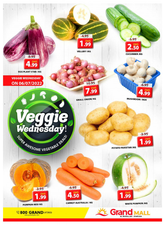 Veggie Wednesday - Grand Mall Sharjah