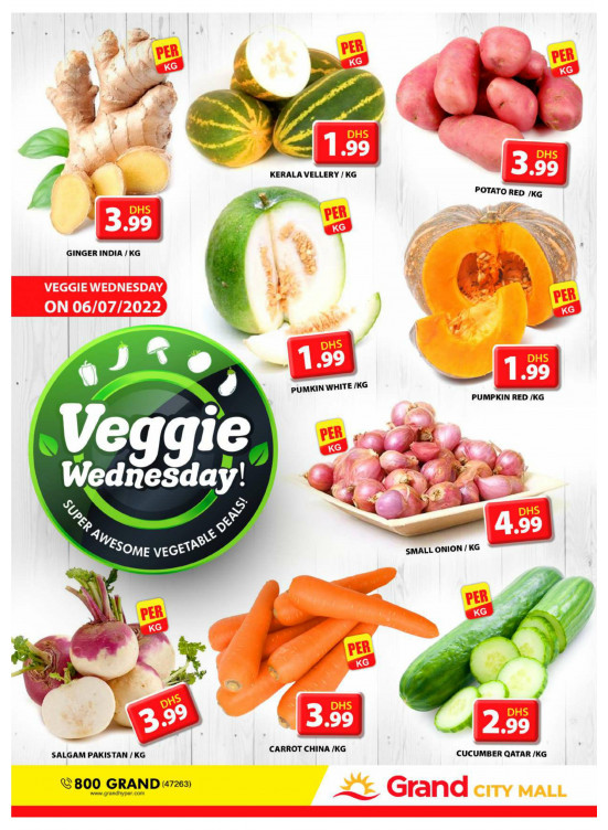 Veggie Wednesday - Grand City Mall