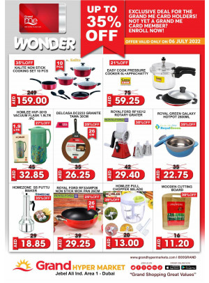 Wonder Deals - Grand Hypermarket Jebel Ali