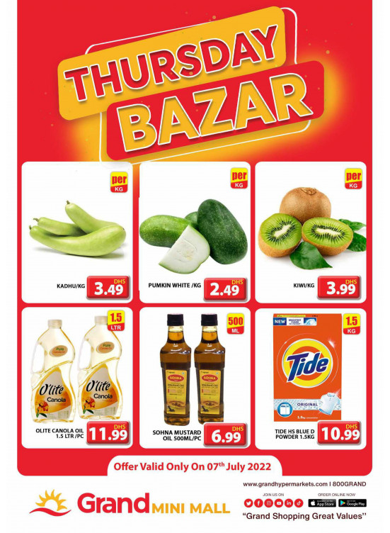 Thursday Bazar - Grand Mini Mall