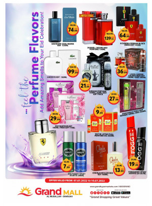 Perfume Offers - Grand Mall Sharjah