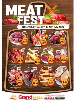 Meat Fest - Grand Mall Sharjah