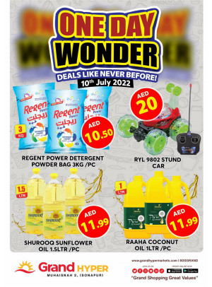 One Day Wonder - Grand Hyper Muhaisnah