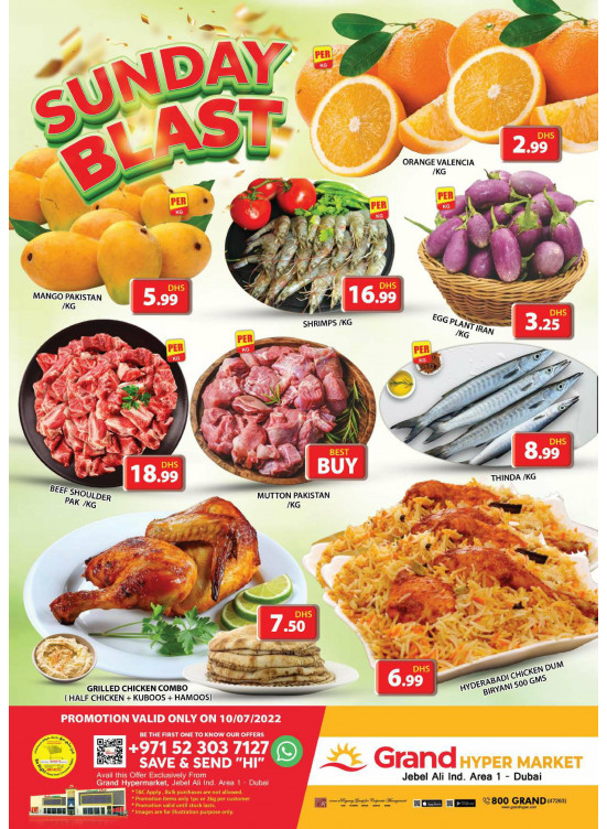 Sunday Blast - Grand Hypermarket Jebel Ali