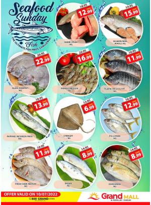 Seafood Sunday - Grand Mall Sharjah