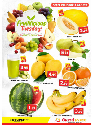 Fruitilicious Tuesday - Grand Hyper Muhaisnah