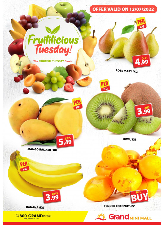 Fruitilicious Tuesday - Grand Mini Mall