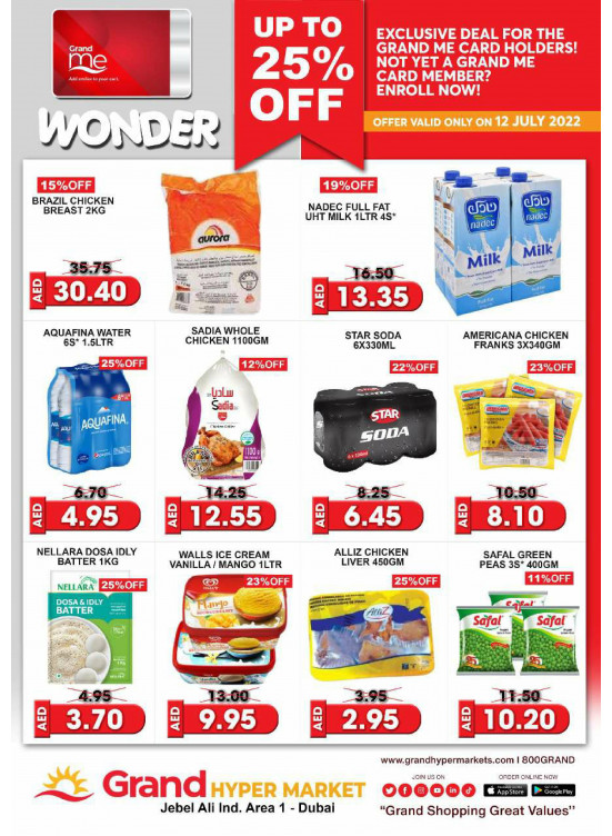 Wonder Deals - Grand Hypermarket Jebel Ali