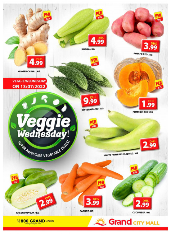 Veggie Wednesday - Grand City Mall